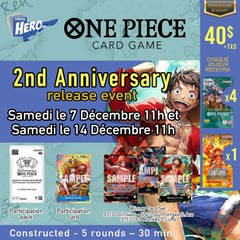 One Piece 2nd anniversary Event - Samedi le 7 Décembre 2024 11h